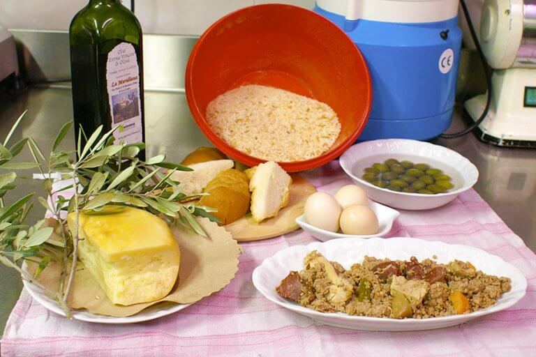 Olive all‘ascolana, Originalrezept gefüllte frittierte Oliven