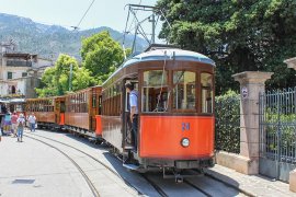Zug Palma-Sóller; Infos, Tipps, Ticketkosten, Abfahrtszeiten, Tram