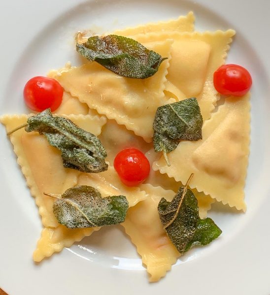 Pasta mit Salbeibutter, einfach gemacht und lecker!