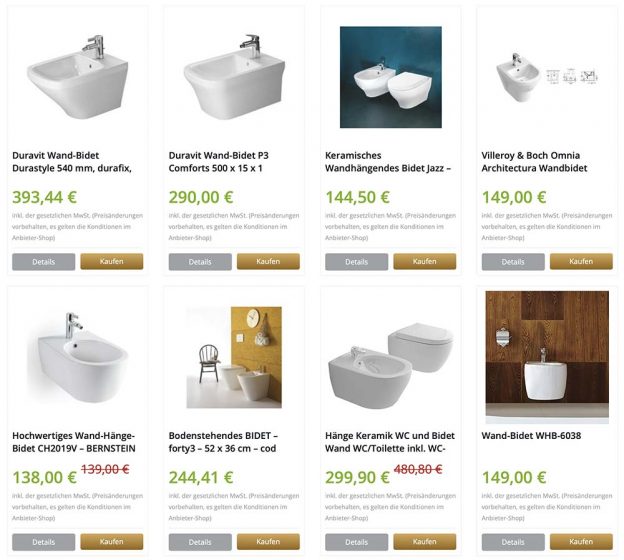 Wie benutzt man ein Bidet? Woher kommt es eigentlich?