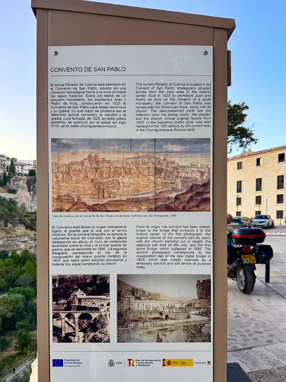 Cuenca-Convento-de-San-Pablo-Stele Ihre letzte Antwort überschritt das Limit von 120 Zeichen um 2 Zeichen. Bitte halten Sie Ihre Antworten auf maximal 120 Zeichen.